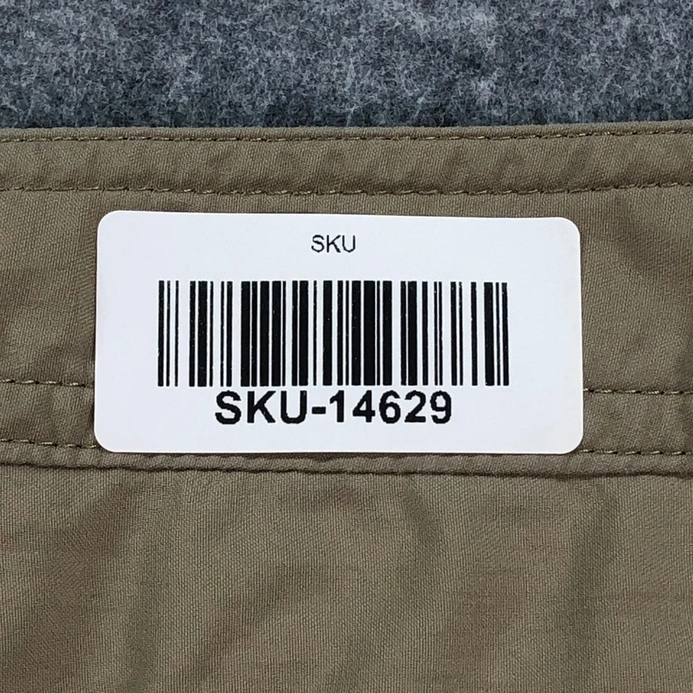 Marmot Mens Cargo Shorts 38 Tan Khaki Recycled Nylon Zipper Pocket Hiking